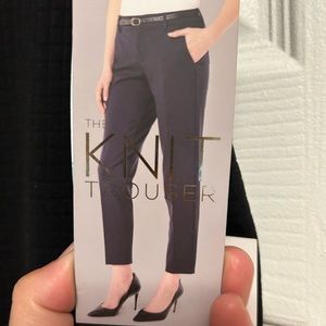 Liverpool Straight Leg Textured Trouser